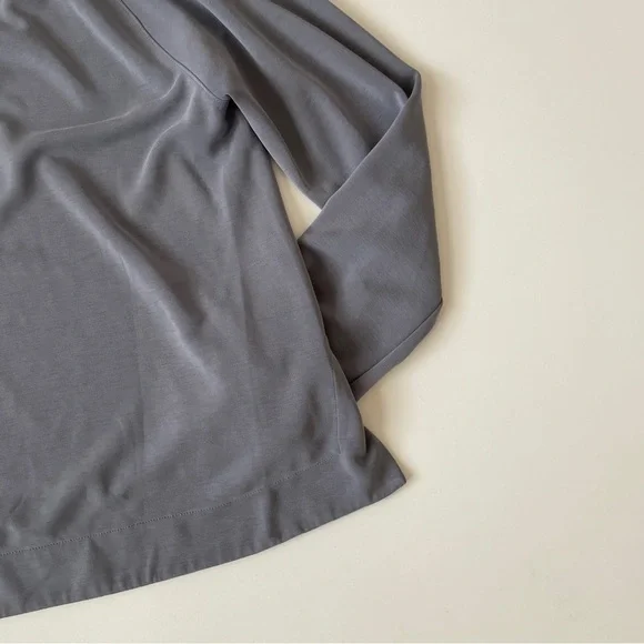 Athleta Seasoft Crewneck Sweatshirt in COSMOS gray blue, Size XS - Picture 15 of 16